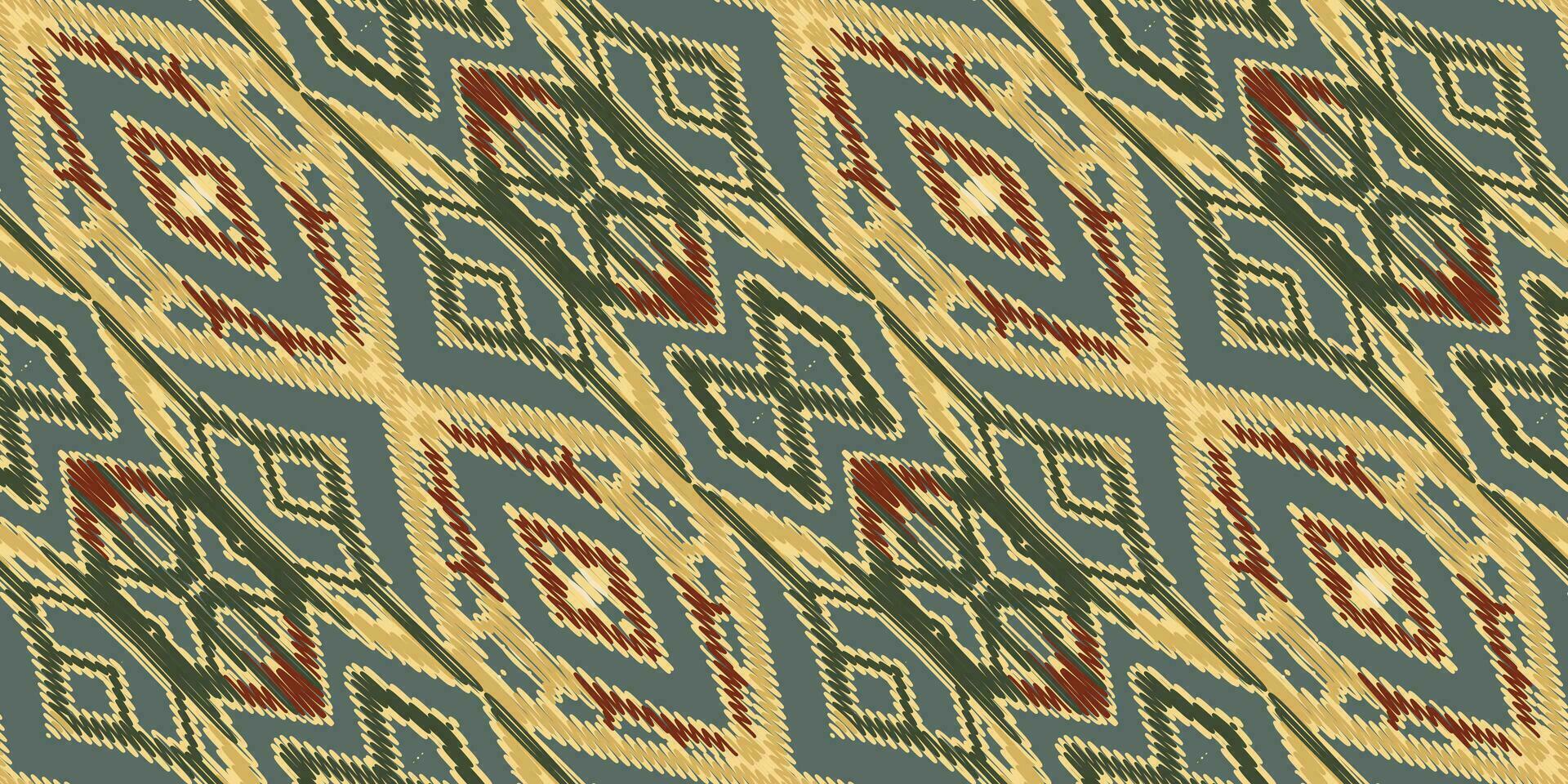 motivo folklore modelo sin costura Mughal arquitectura motivo bordado, ikat bordado vector diseño para impresión textura tela sari sari alfombra. kurta vector patola sari