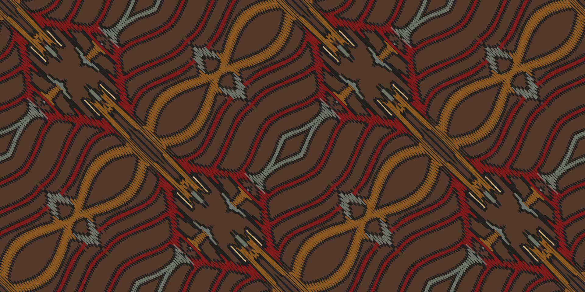 Motif folklore pattern Seamless Mughal architecture Motif embroidery, Ikat embroidery vector Design for Print  scandinavian pattern saree ethnic nativity gypsy pattern