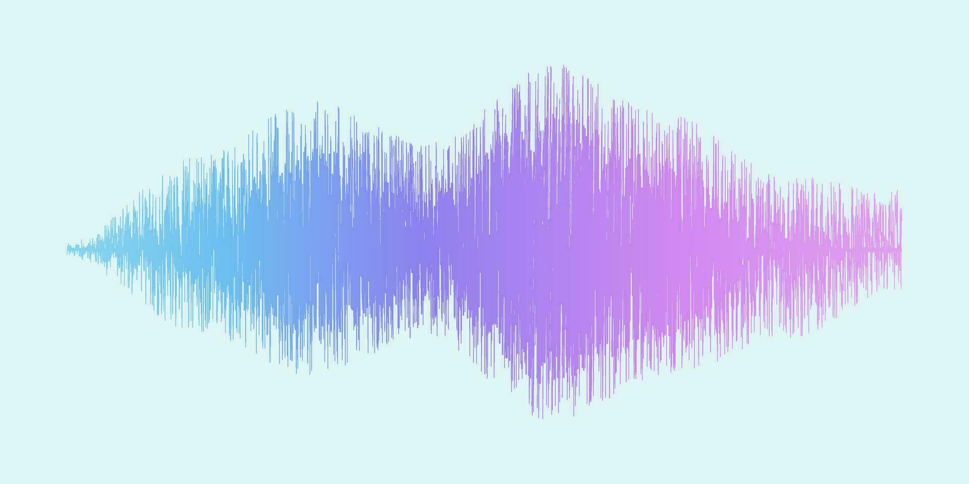 Vector. Abstract sound wave. Music Background Music volume vector