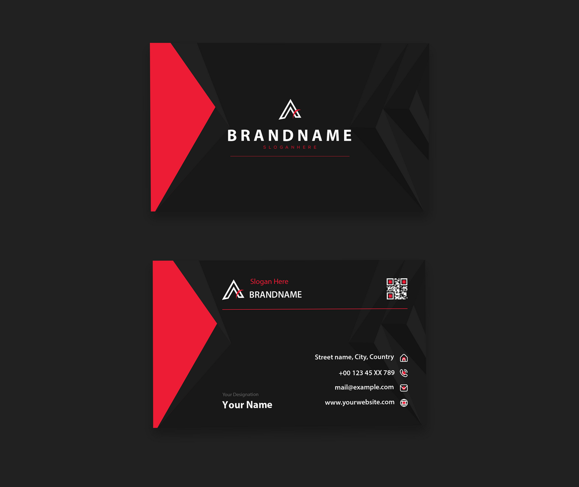 Minimal business card Pro PSD