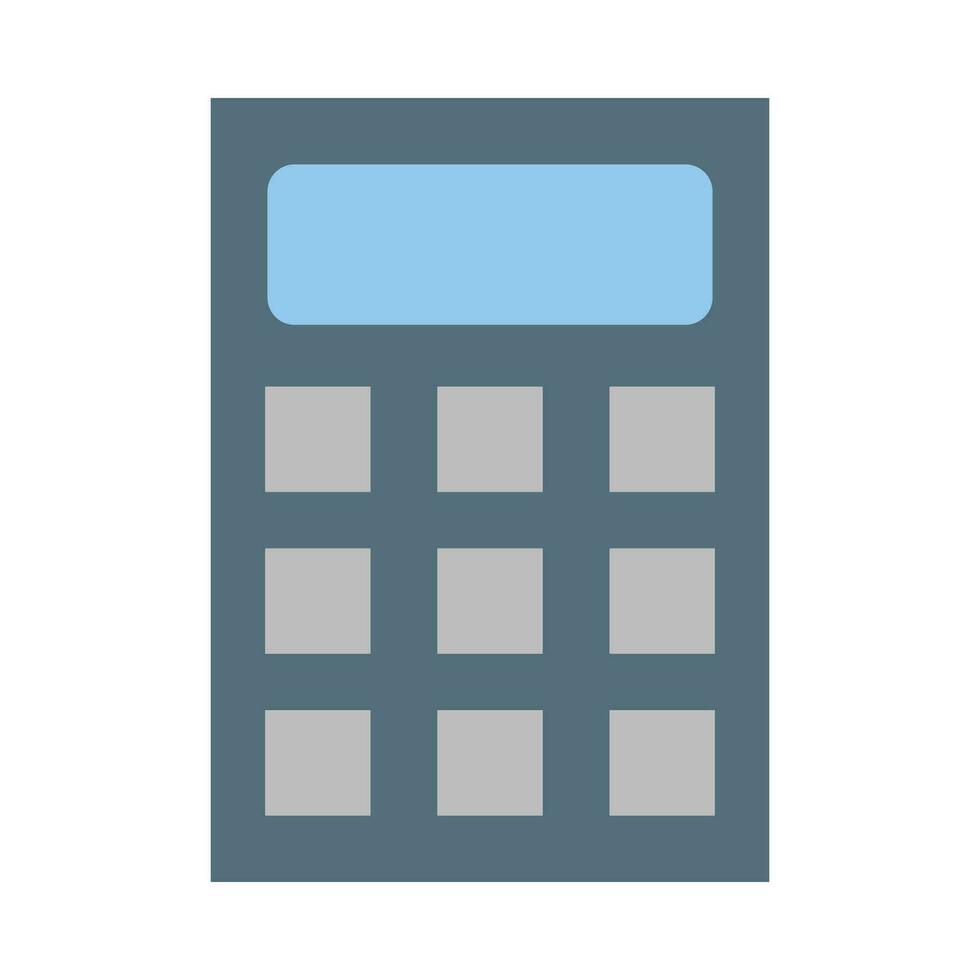 calculadora vector plano icono para personal y comercial usar.