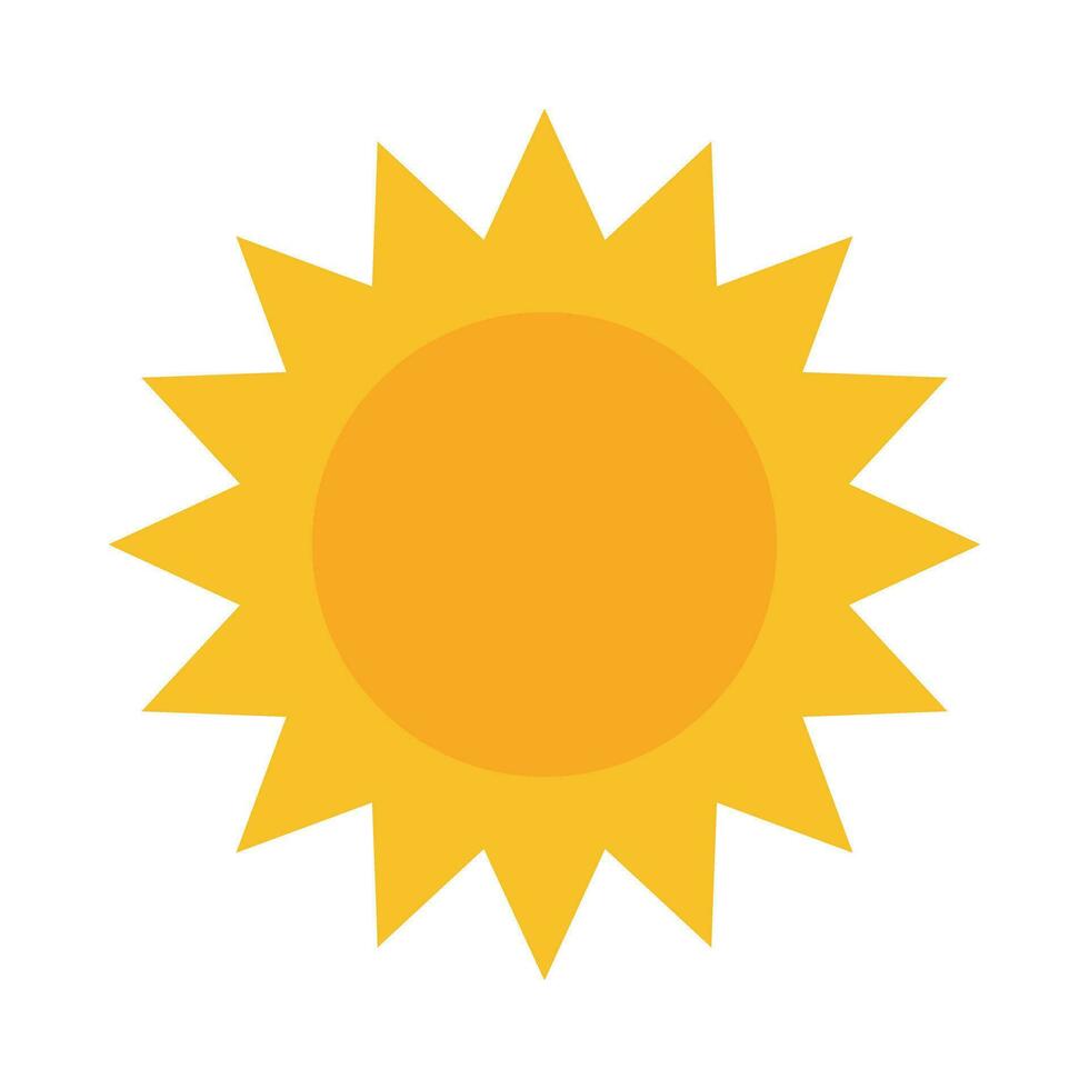 Sun Vector Flat Icon For Personal And Commercial Use.