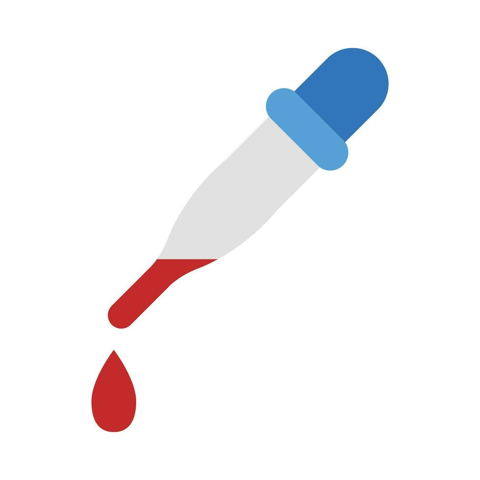 Pipette Vector Flat Icon For Personal And Commercial Use.