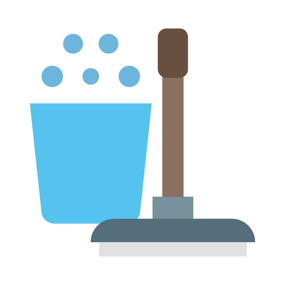 Cleaning Tools Vector Flat Icon For Personal And Commercial Use.