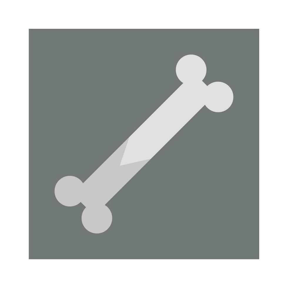 Bone X-ray Vector Flat Icon For Personal And Commercial Use.