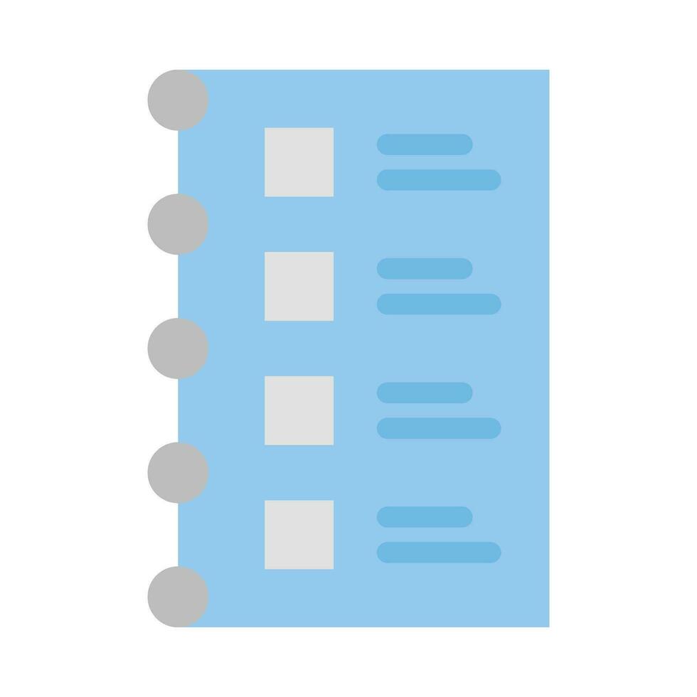 Shopping List Vector Flat Icon For Personal And Commercial Use.