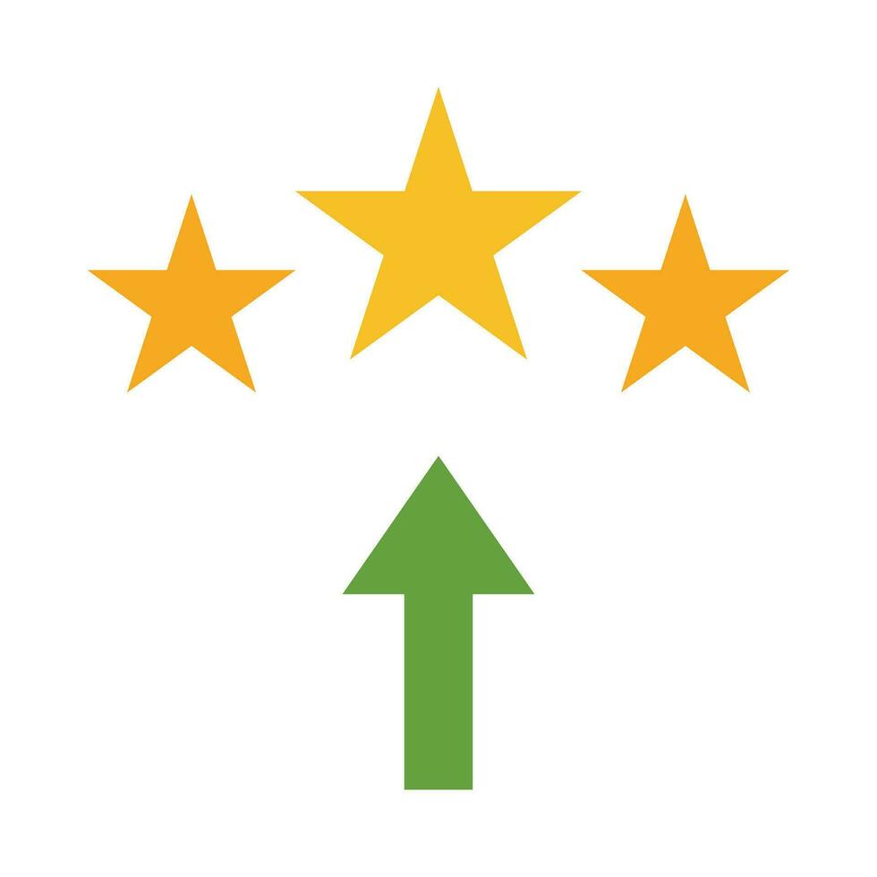 Rating Vector Flat Icon For Personal And Commercial Use.