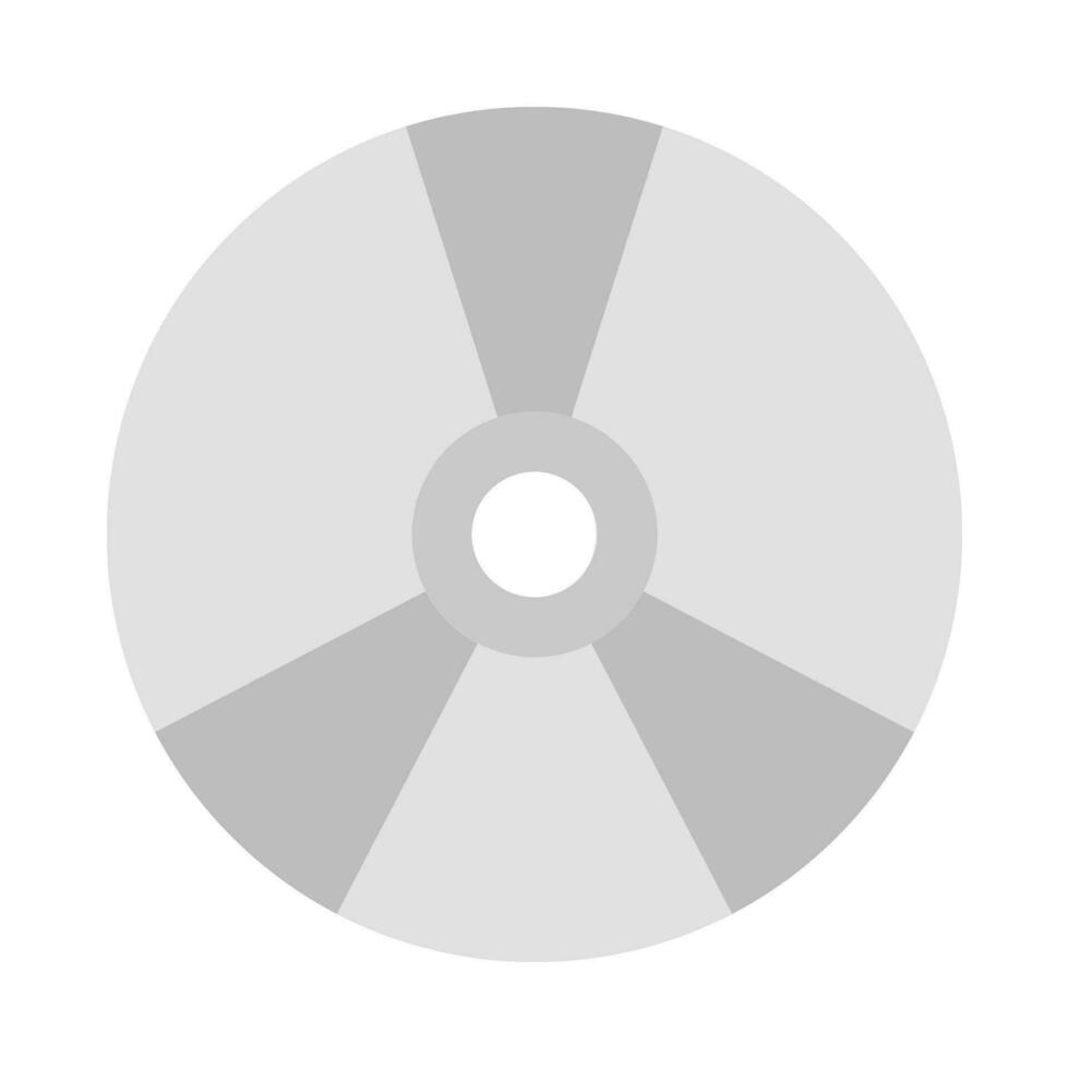 Compact Disk Vector Flat Icon For Personal And Commercial Use.