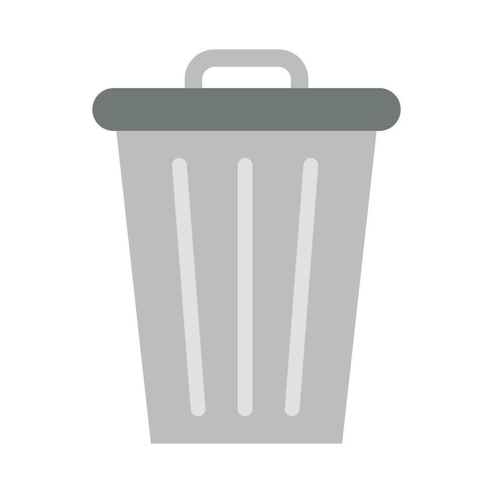 Garbage Vector Flat Icon For Personal And Commercial Use.