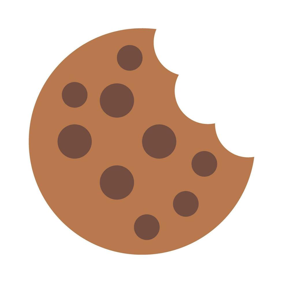 Cookies Vector Flat Icon For Personal And Commercial Use.