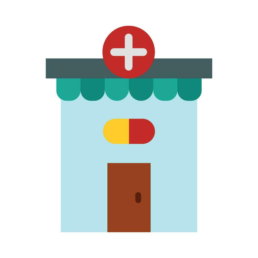 Pharmacy Vector Flat Icon For Personal And Commercial Use.