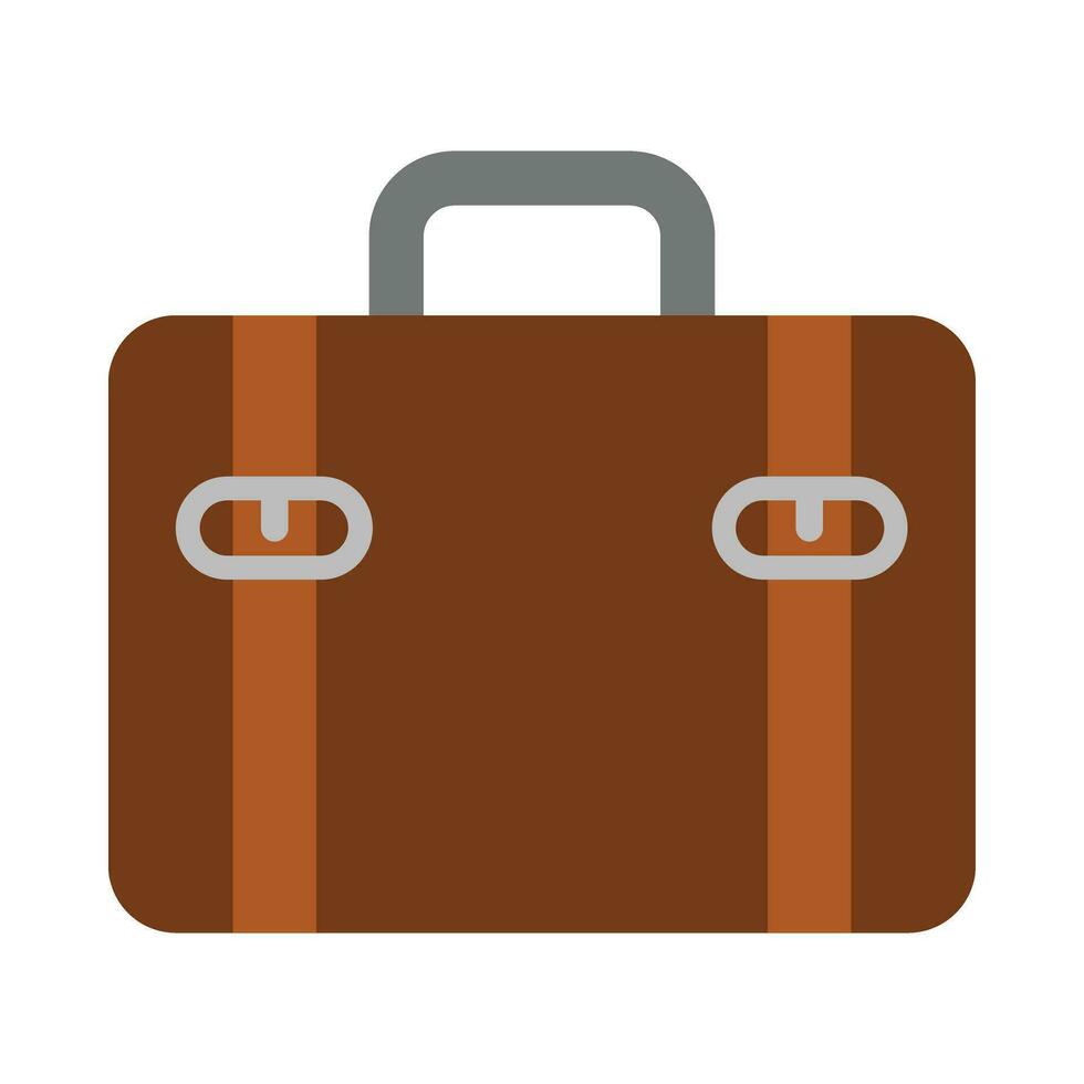 Suitcase Vector Flat Icon For Personal And Commercial Use.