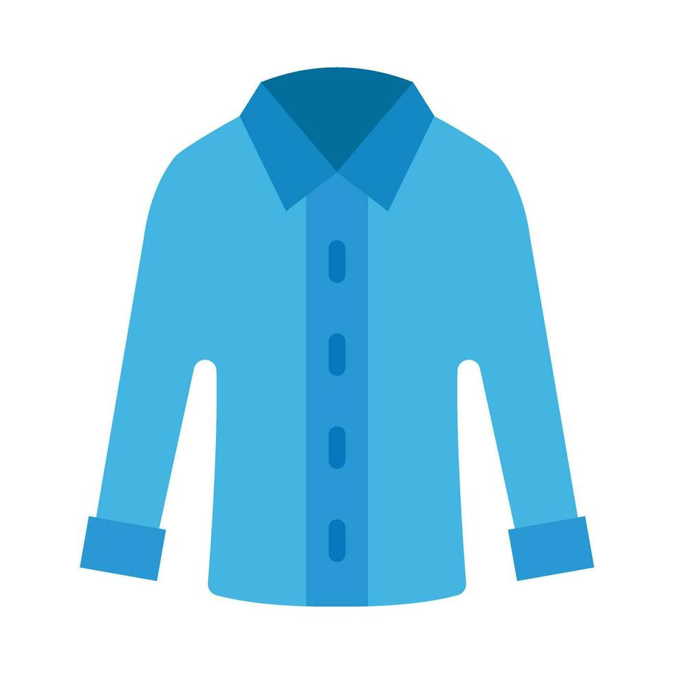 Casual Shirt Vector Flat Icon For Personal And Commercial Use.