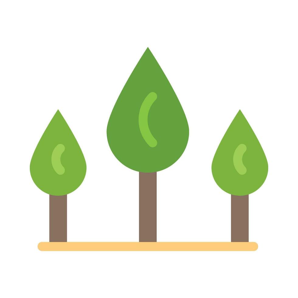 Forest Vector Flat Icon For Personal And Commercial Use.