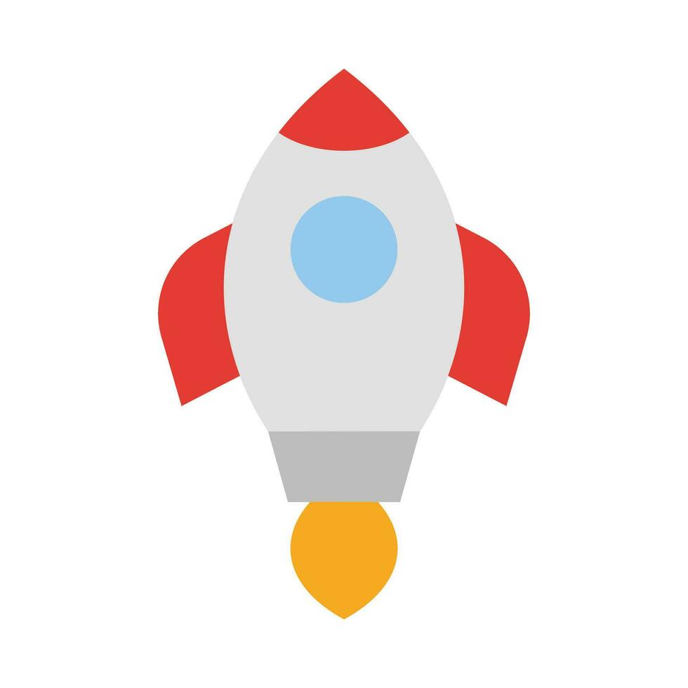 Rocket Vector Flat Icon For Personal And Commercial Use.