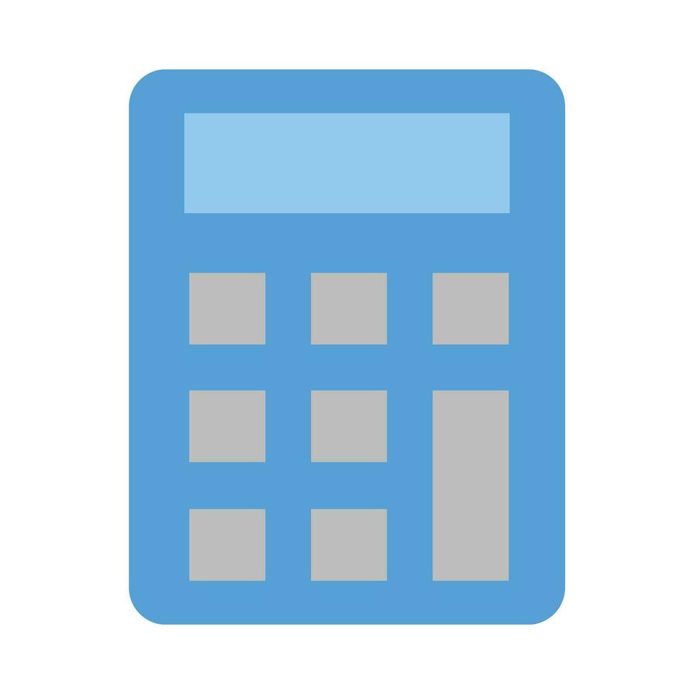 calculadora vector plano icono para personal y comercial usar.