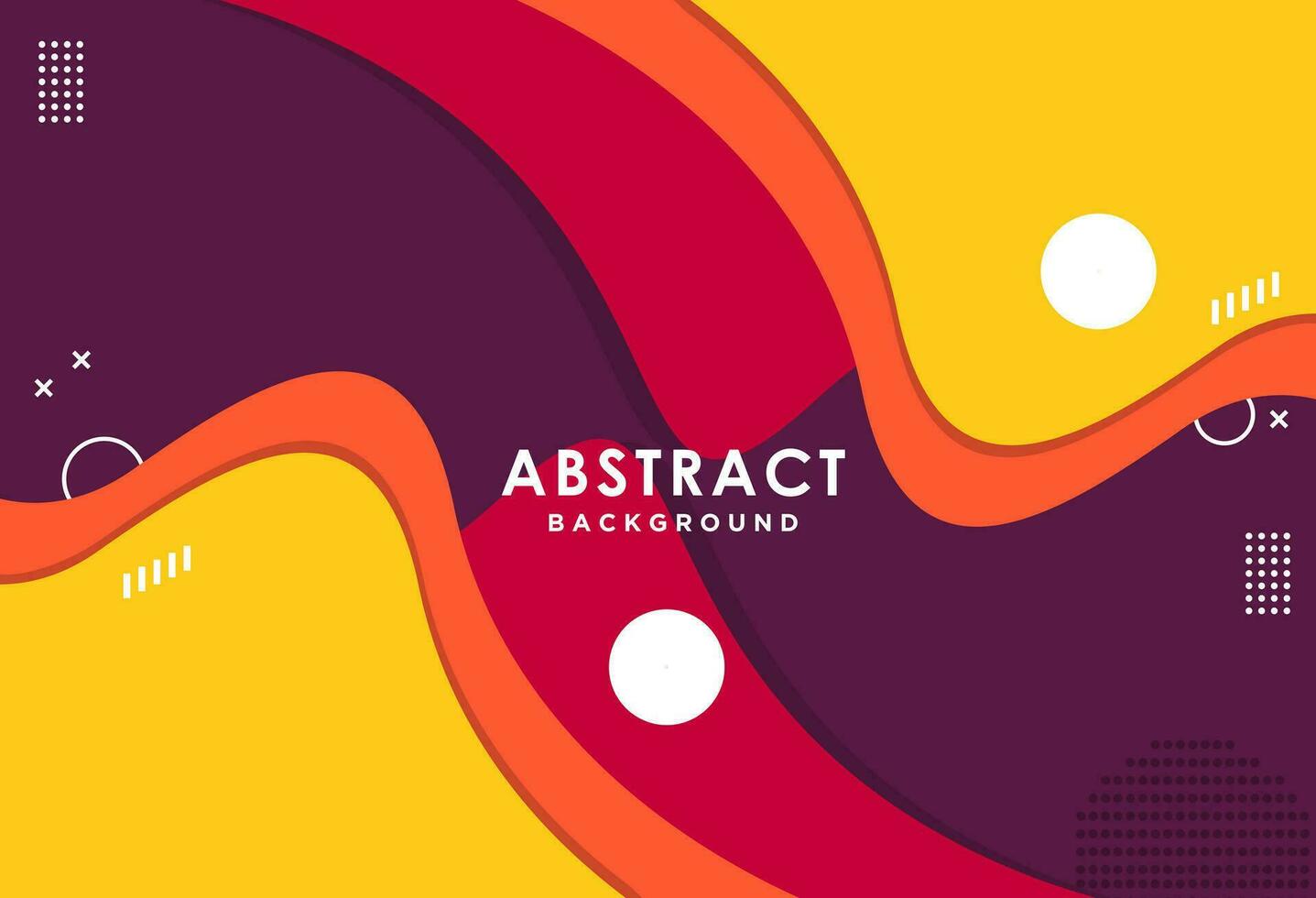 Vector colorful waves liquid abstract background for flyer banner template