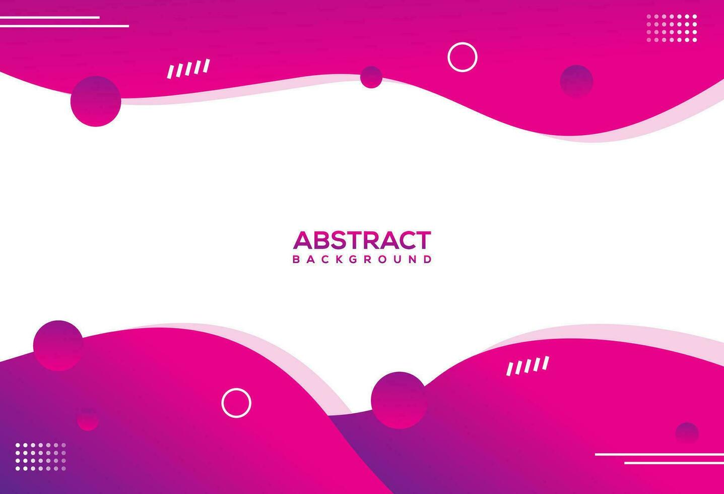 Abstract pink background with liquid shapes and gradient. Vector Illustration.