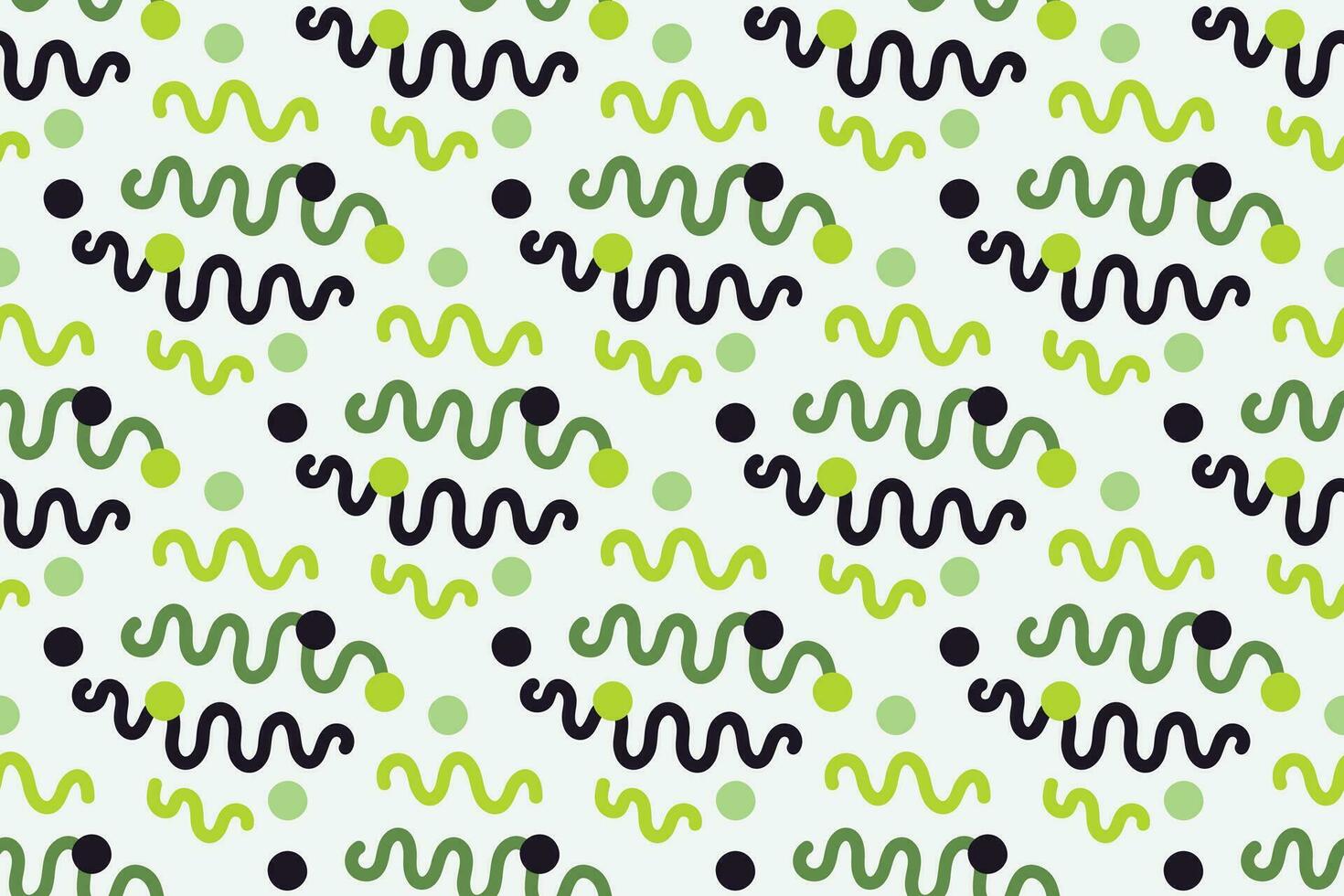 Fun seamless pattern. Creative abstract style art background for children. Trendy texture design with basic shapes. Simple childish doodle wallpaper print vector