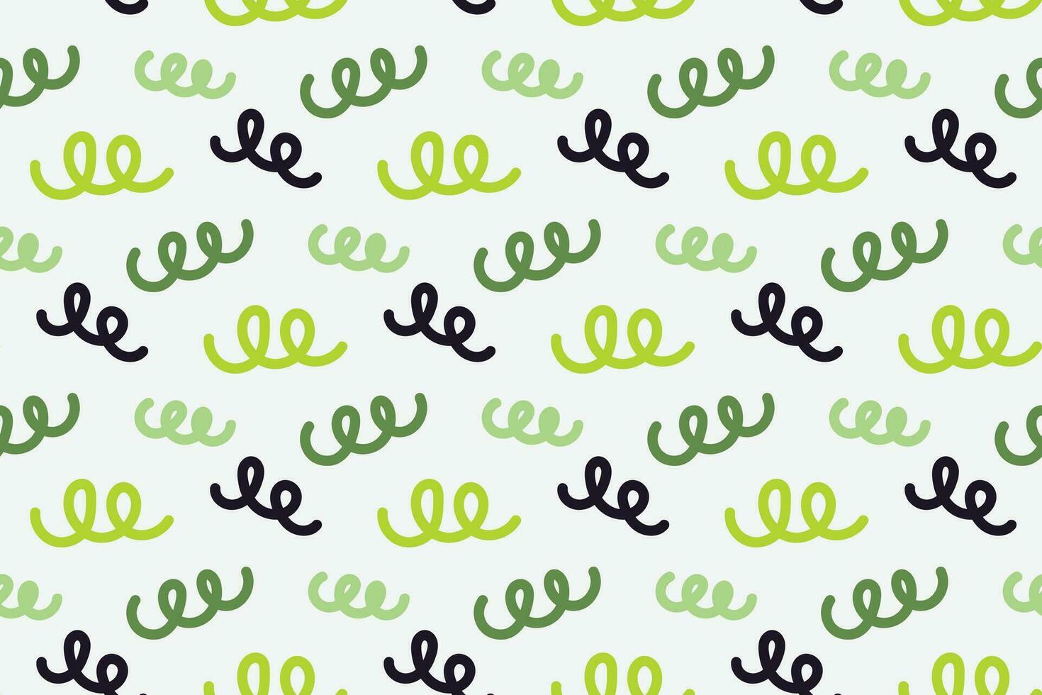 Fun seamless pattern. Creative abstract style art background for children. Trendy texture design with basic shapes. Simple childish doodle wallpaper print vector