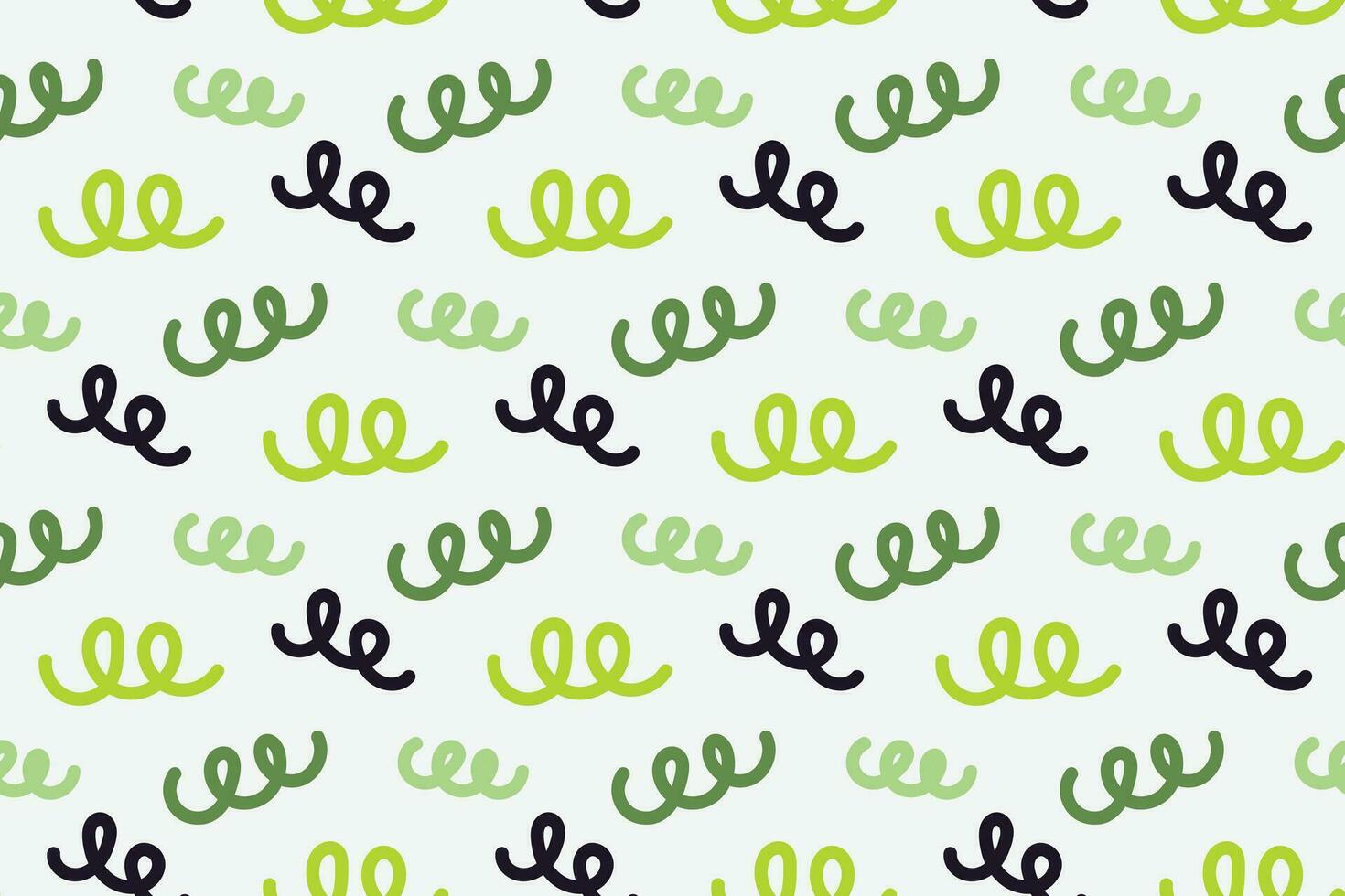 Fun seamless pattern. Creative abstract style art background for children. Trendy texture design with basic shapes. Simple childish doodle wallpaper print vector