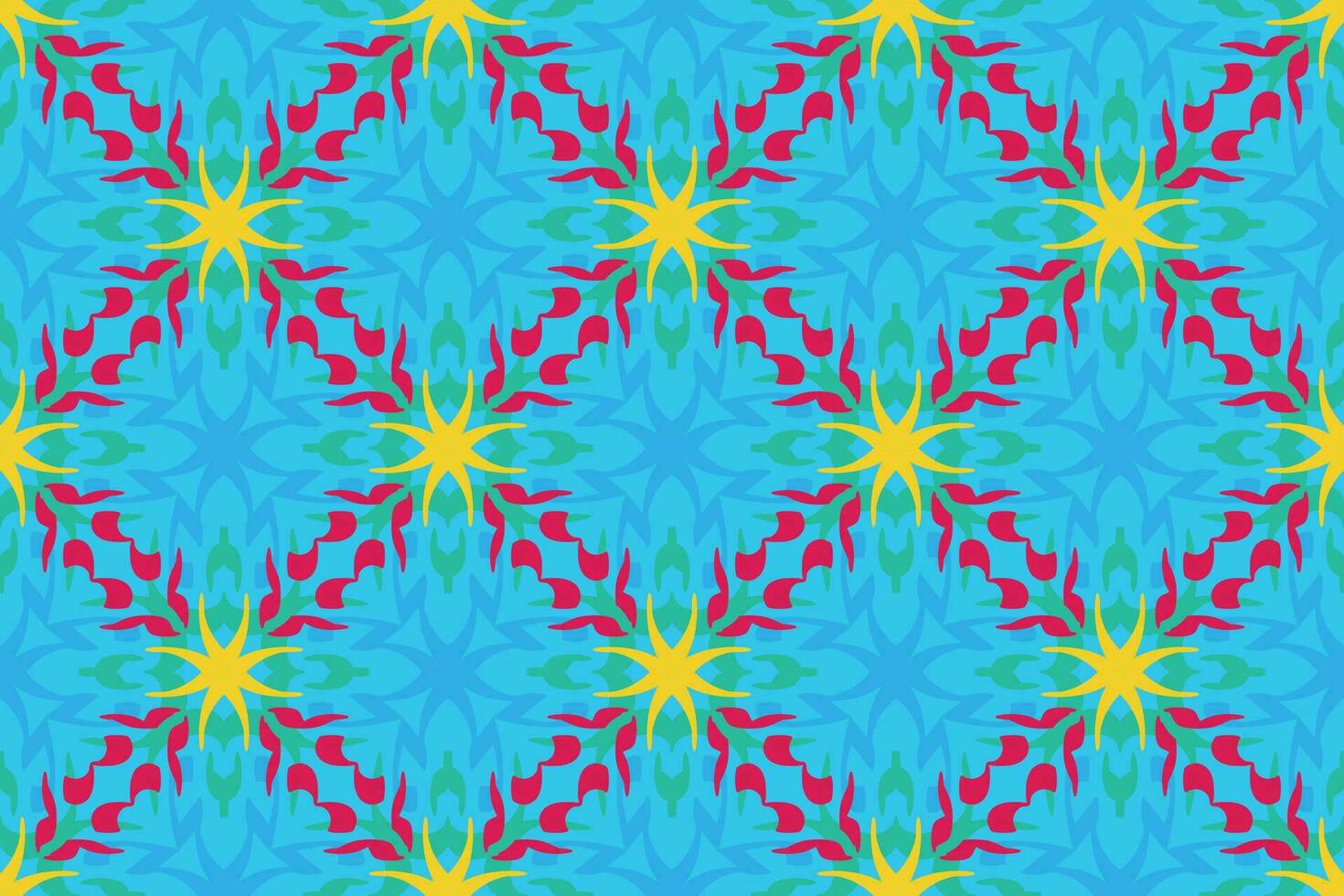 Pattern with floral and geometric elements. Intersecting curved and straight bold stripes forming abstract floral ornament. Vector background for design. Seamless Decorative lattice for louver.