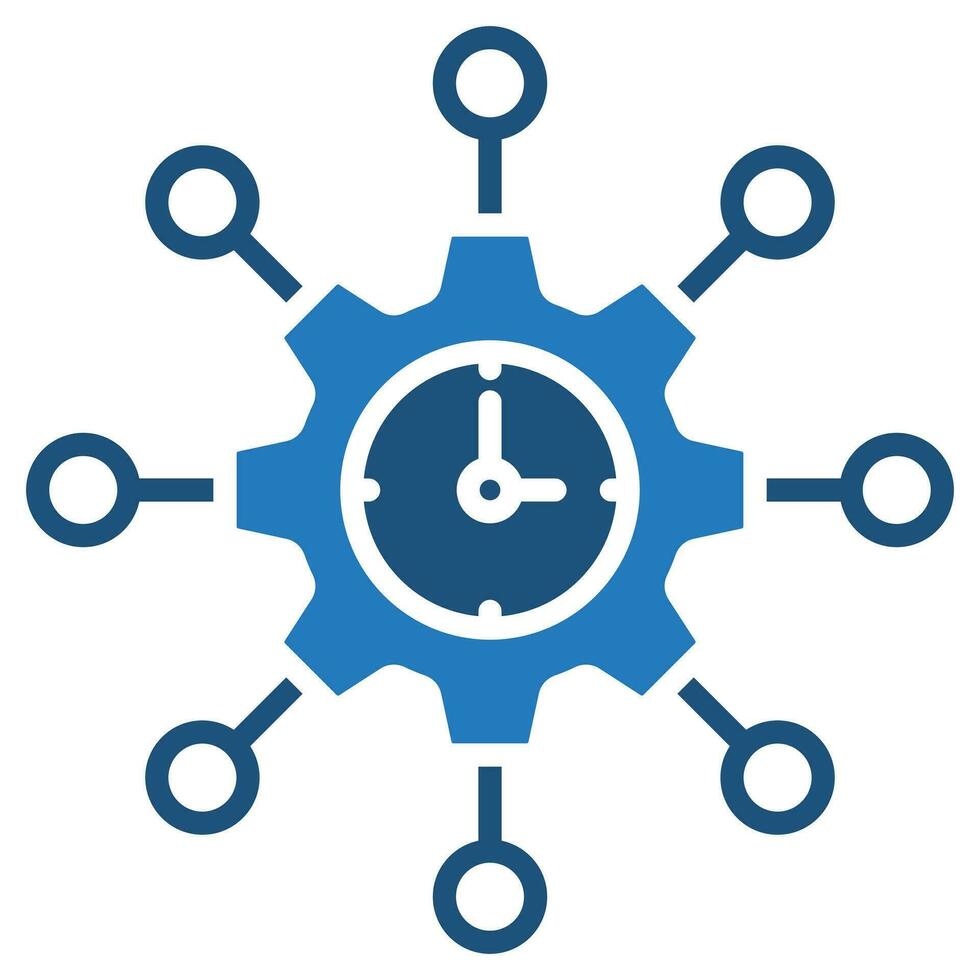 Network Efficiency icon line vector illustration