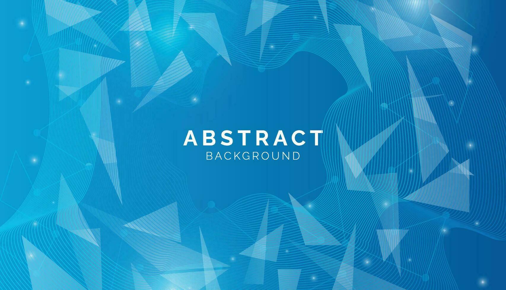 Abstract background with gradient lines crystal shapes and blue composition, modern template for website, banner art, poster design, geometric vector illustration