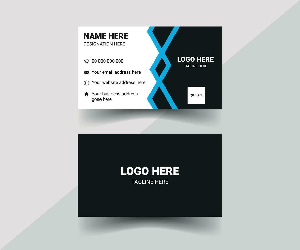 Modern Business card vector