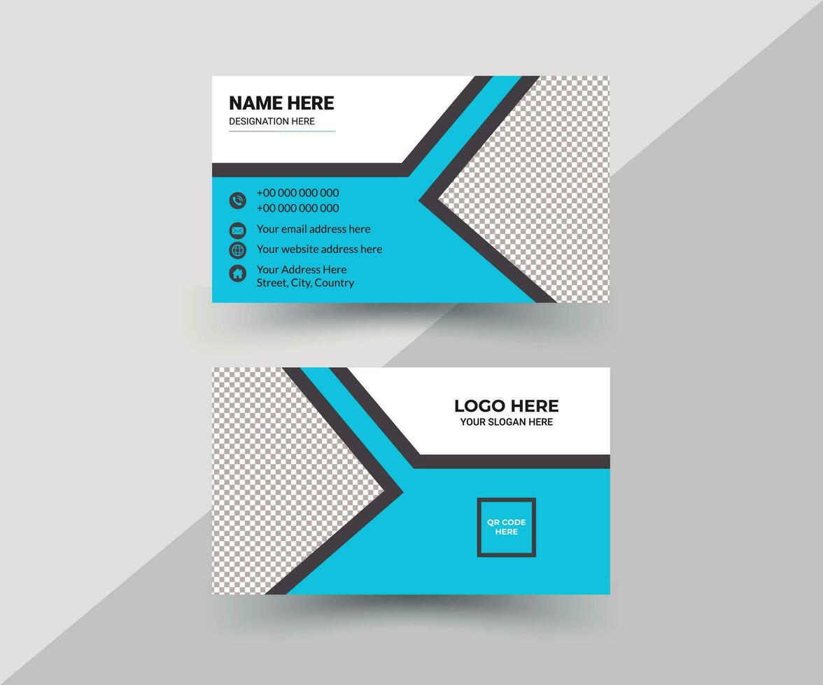 Modern Business Card vector