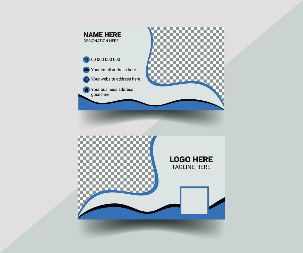 Modern Business card vector