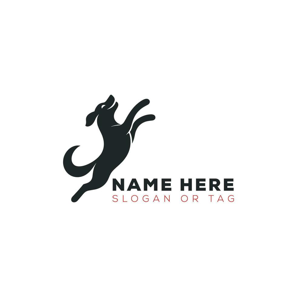 Dog Zap Happy Logo vector