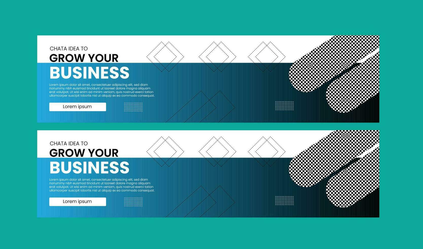 Corporate business banner design vector