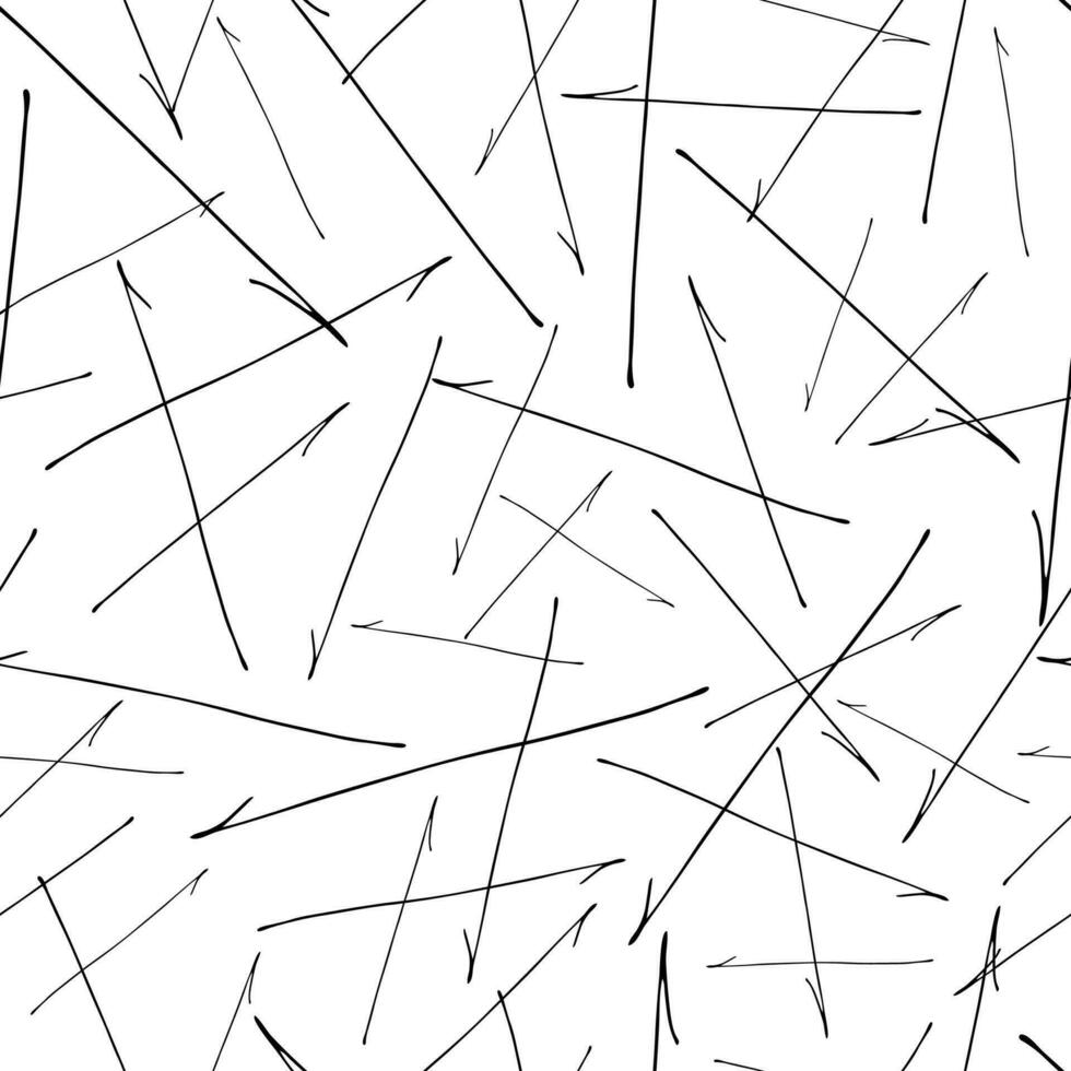 Seamless pattern with doodle arrows vector