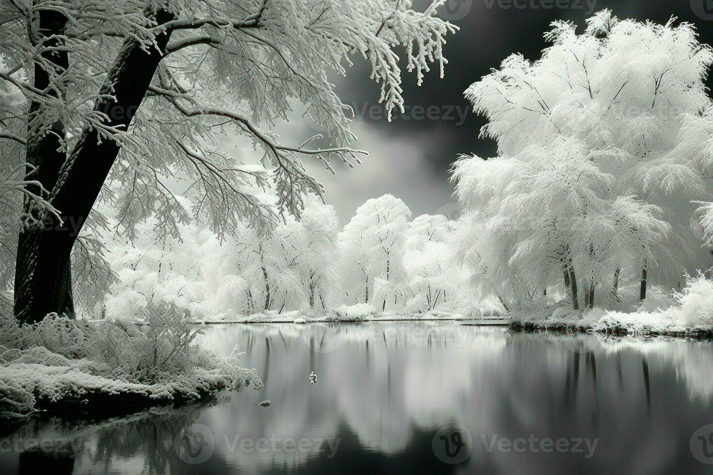 AI generated Snowfall - Generative AI 36197068 Stock Photo at Vecteezy