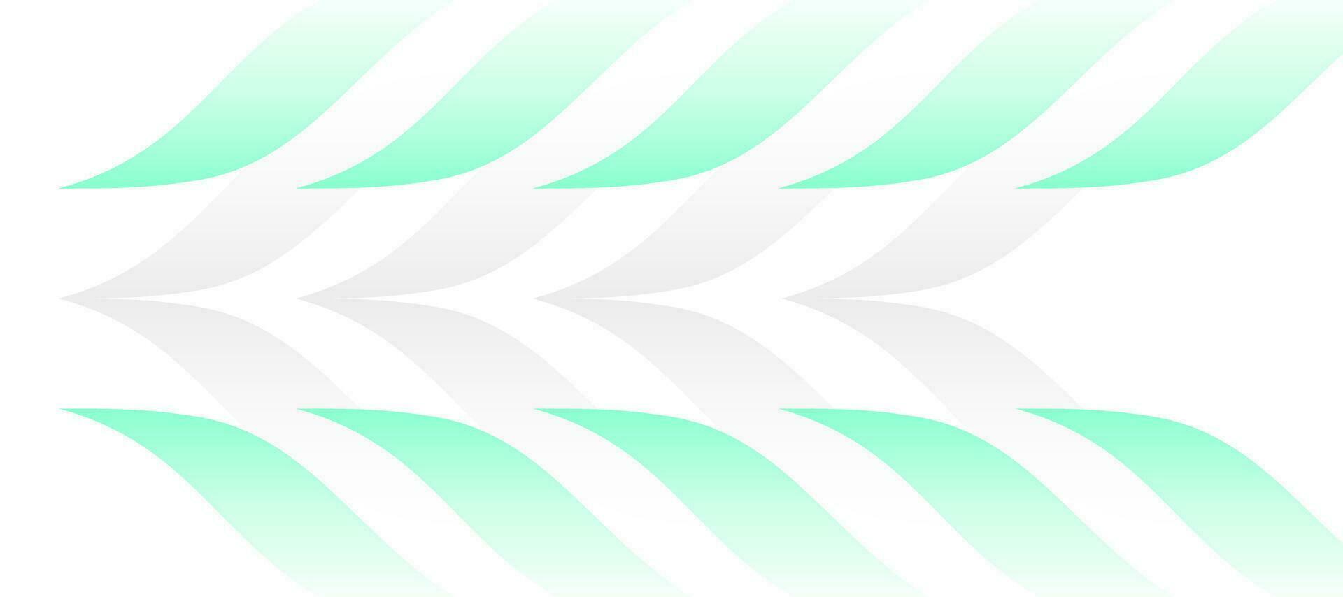 green stripes arrow web banner gradient design background vector