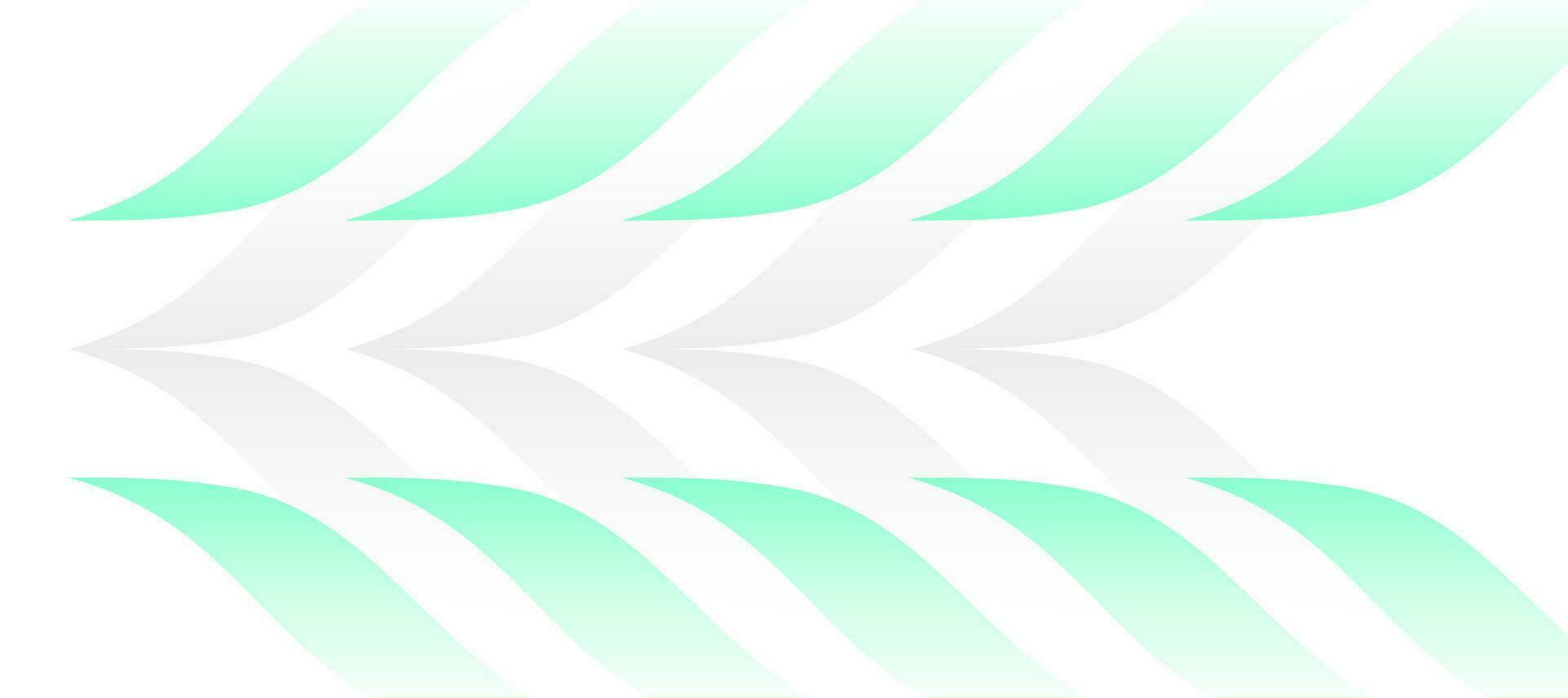 green stripes arrow web banner gradient design background vector