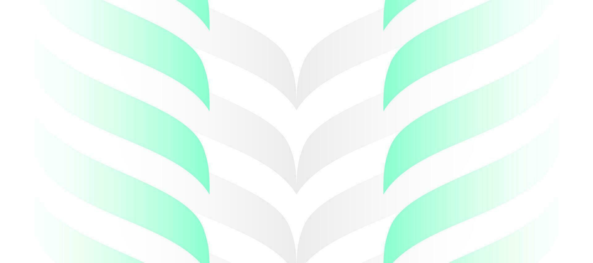 green stripes chevron web banner gradient design background vector