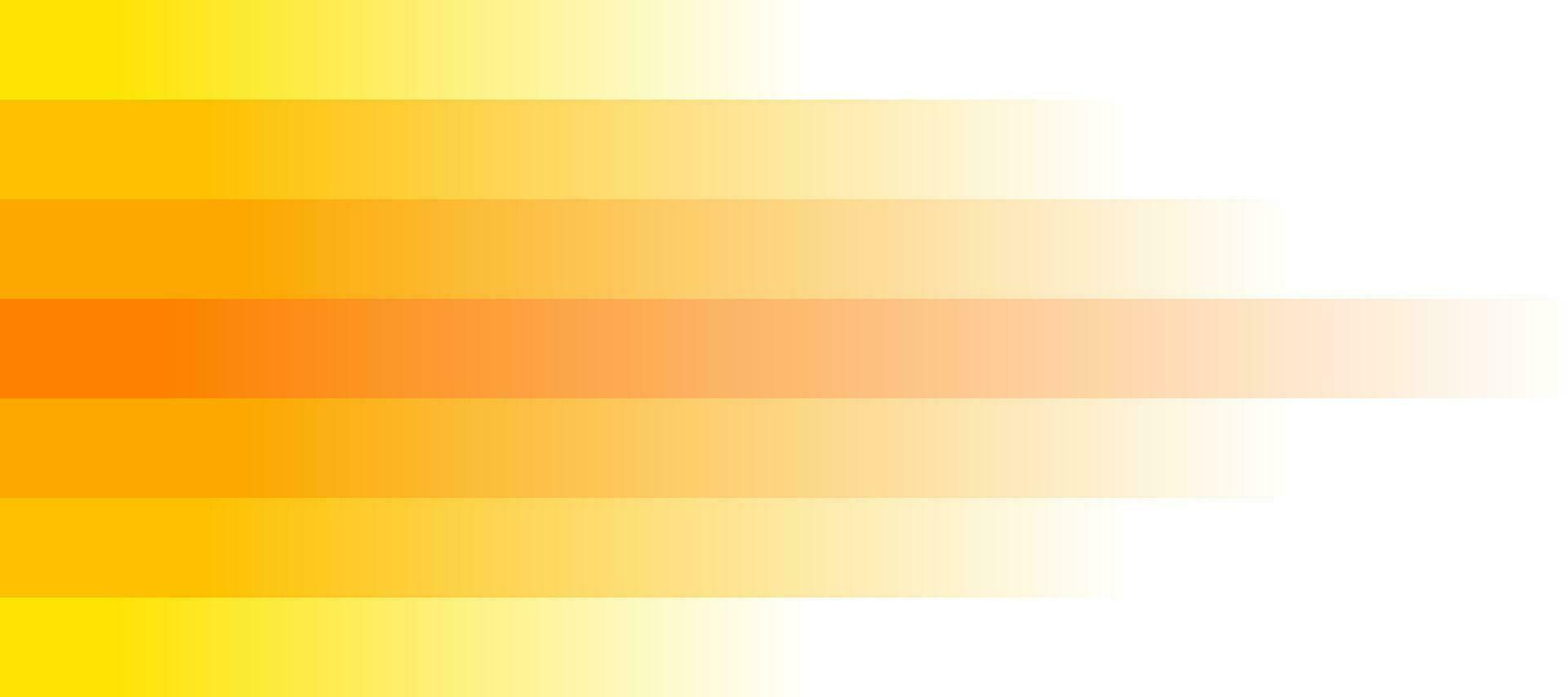 yellow orange stripes gradient blur web banner background vector