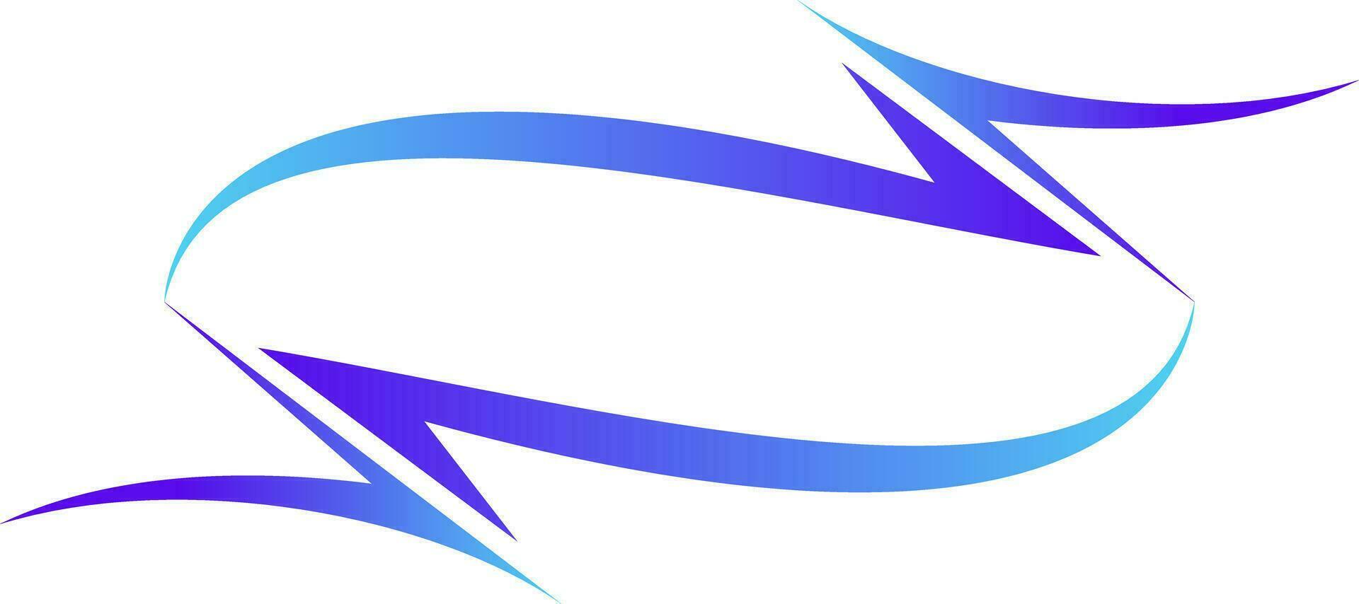 blue curve arrow race car livery sticker design background vector