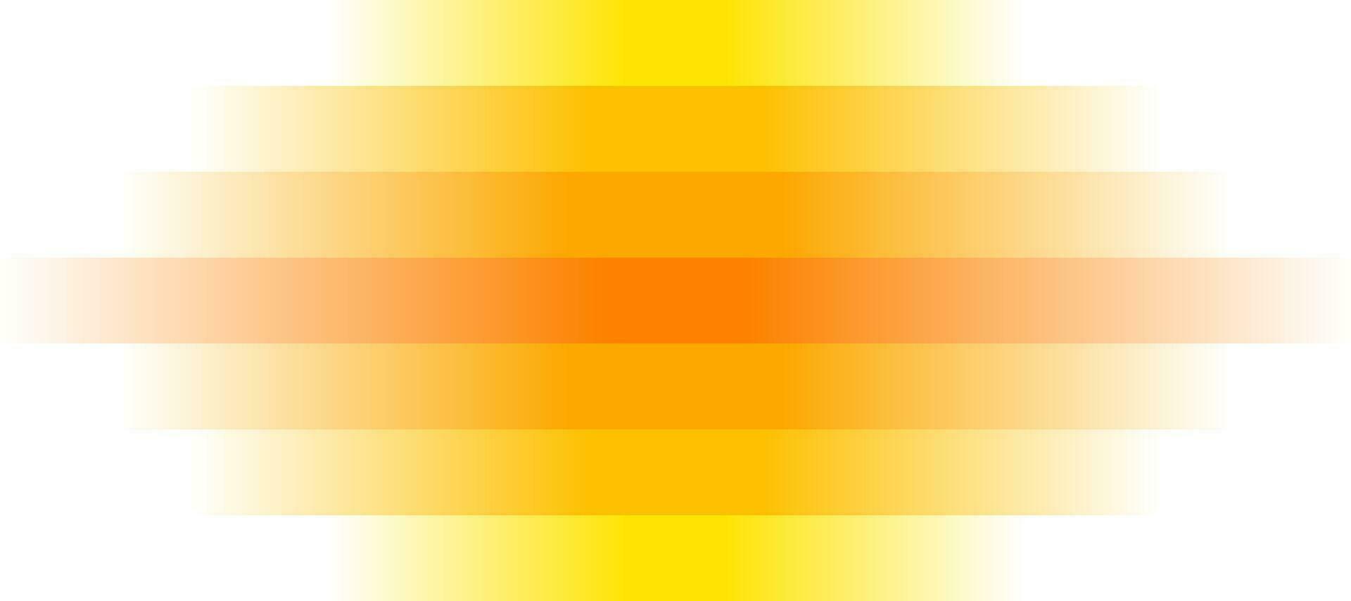 yellow orange stripes gradient center blur web banner background vector