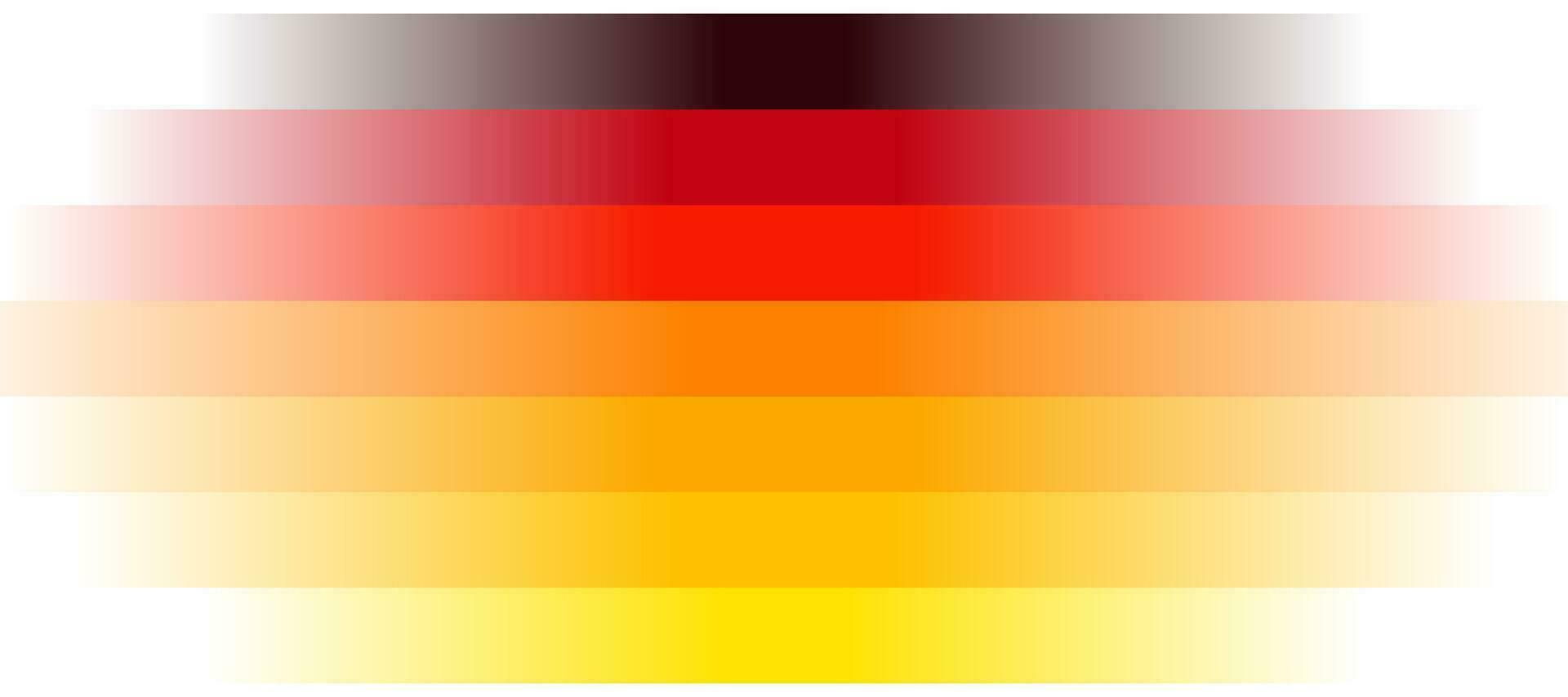 germany national flag orange stripes linear gradient background vector