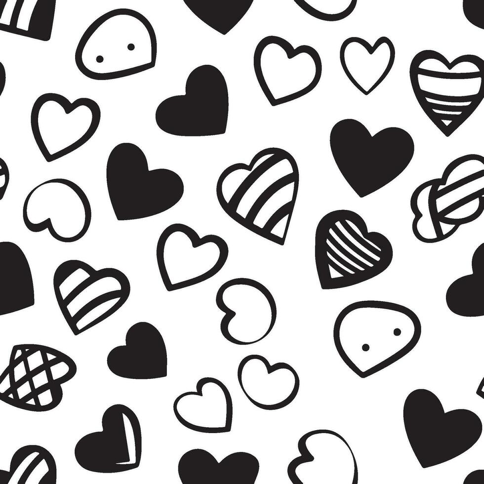 valentines candy hearts background vector