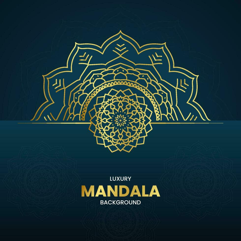 nuevo lujo mandala antecedentes modelo .mandala Arte diseño modelo vector