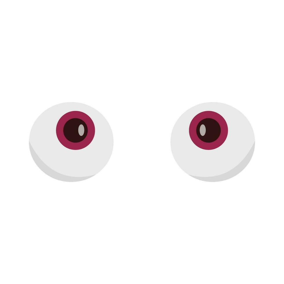 ojo córnea ilustración vector