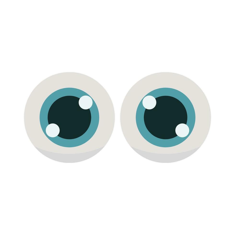 eye cornea  illustration vector
