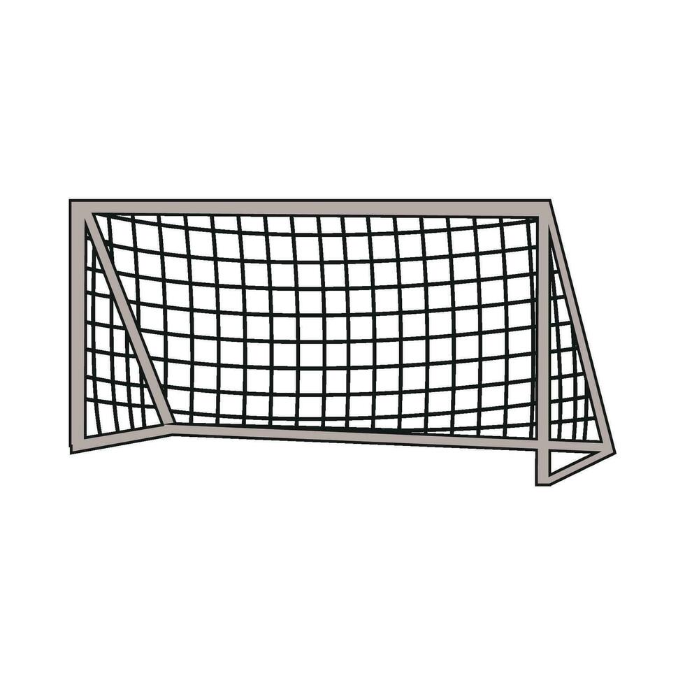 goal net illustration vector