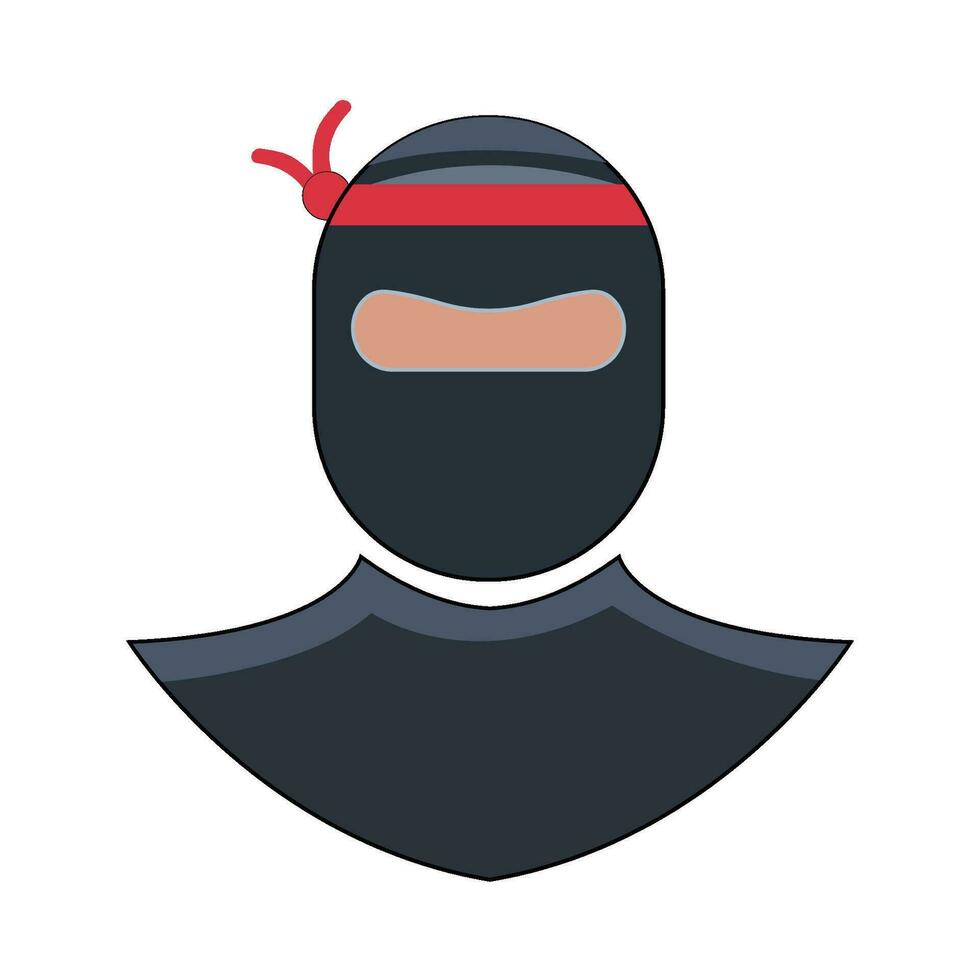 ninja japan illustration vector