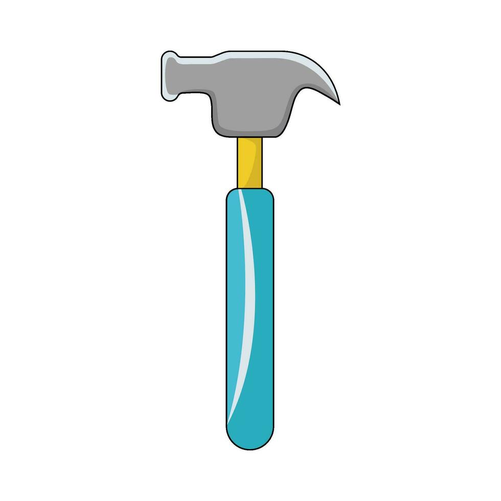 hammer equipment  illustration vector