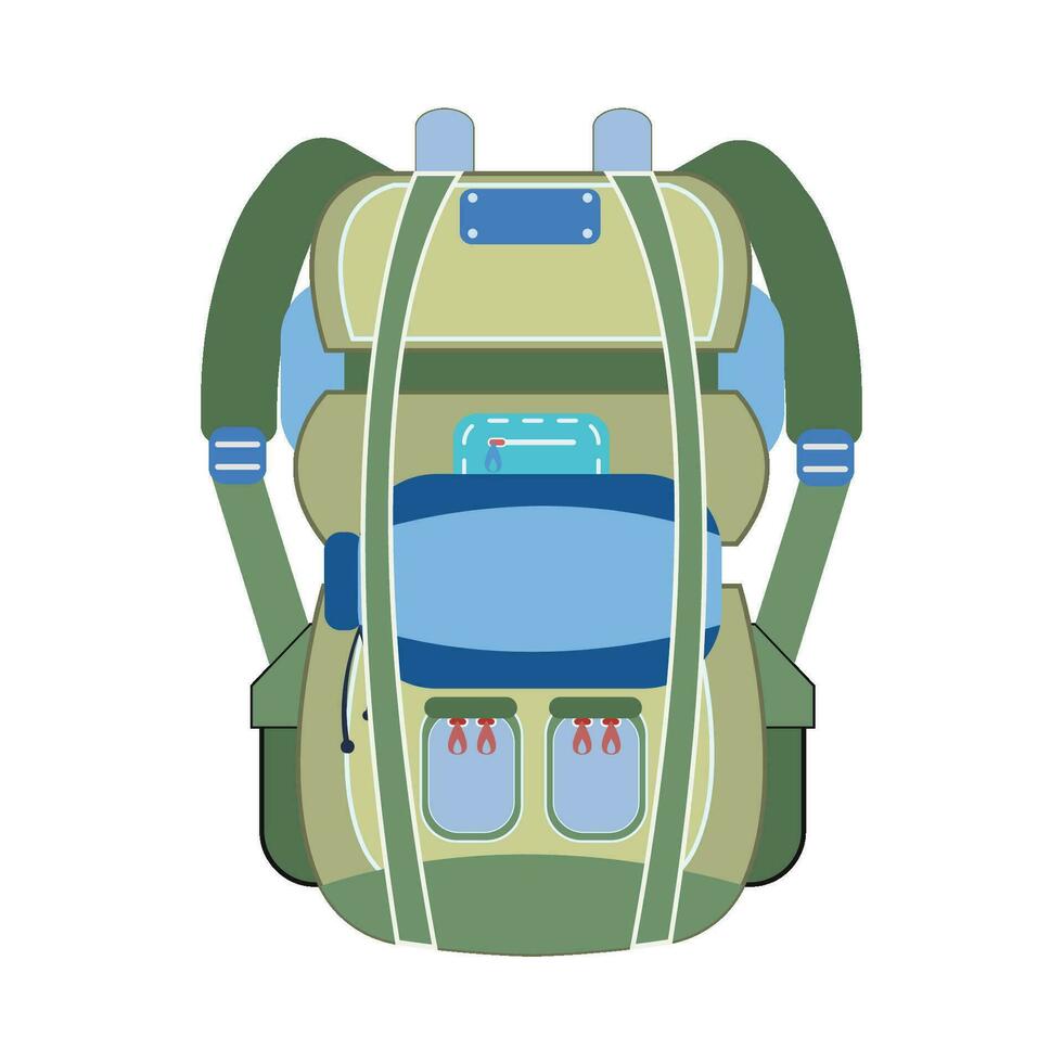 backpack school illustration vector